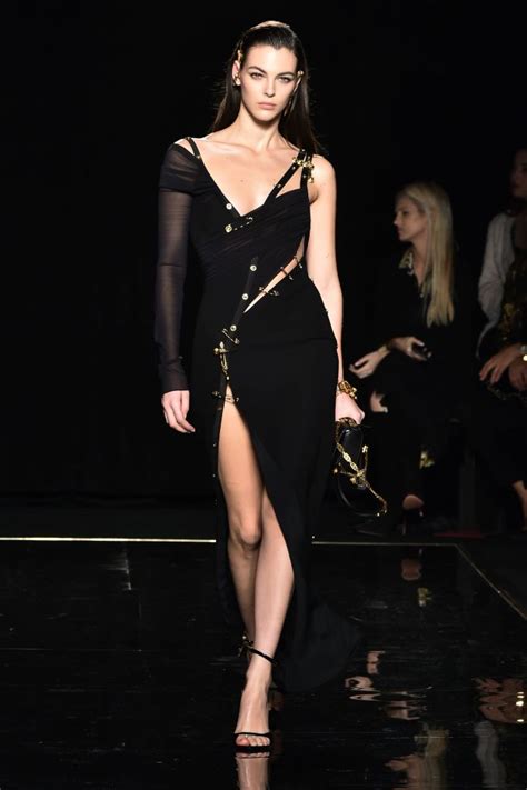 versace safety pin dress.